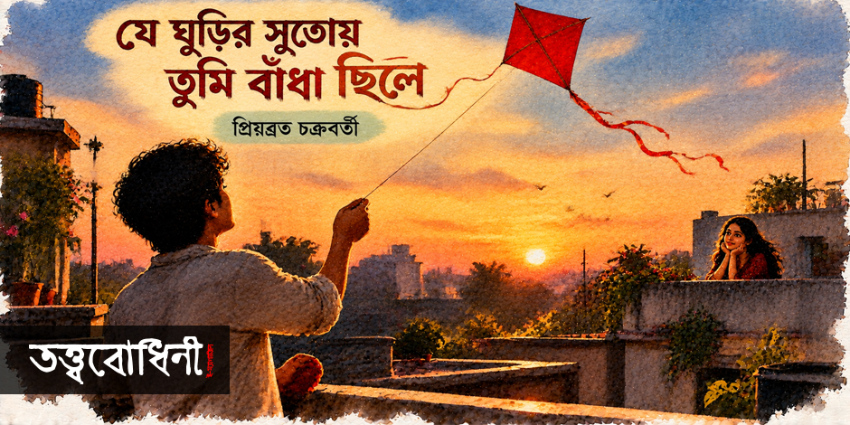 যে ঘুড়ির সুতোয় তুমি বাঁধা ছিলে